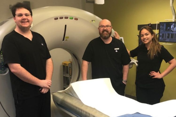 PRP Team with MRI Machine